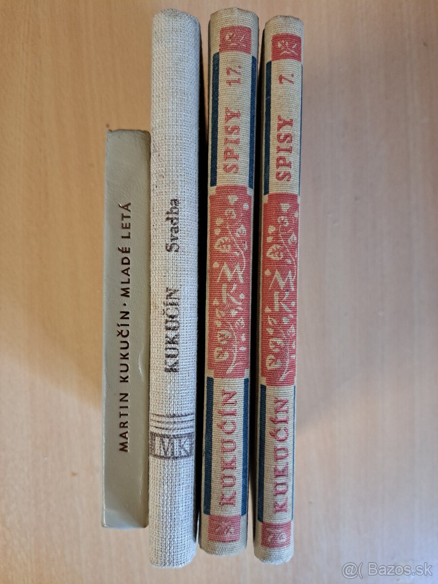 Knihy od M. Kukučína - 2