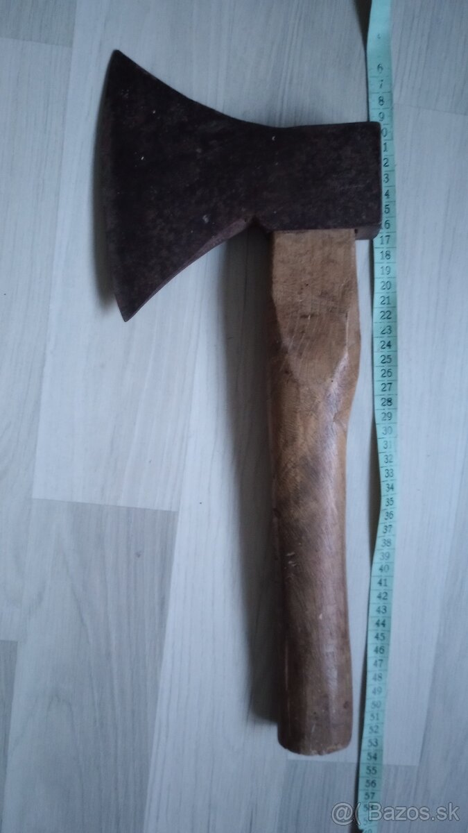 Starožitná sekera tesárska kresačka - 2