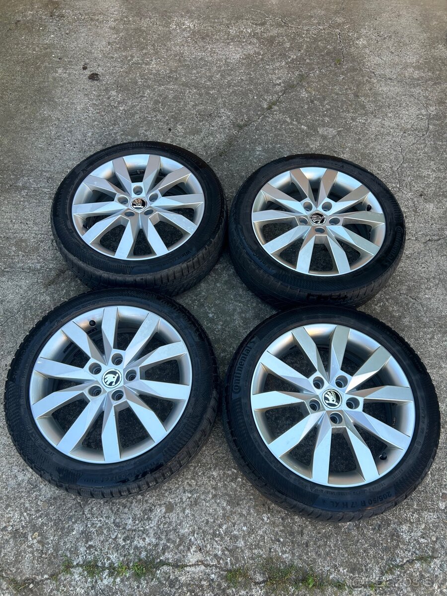 5x112 r17 original Skoda - 2