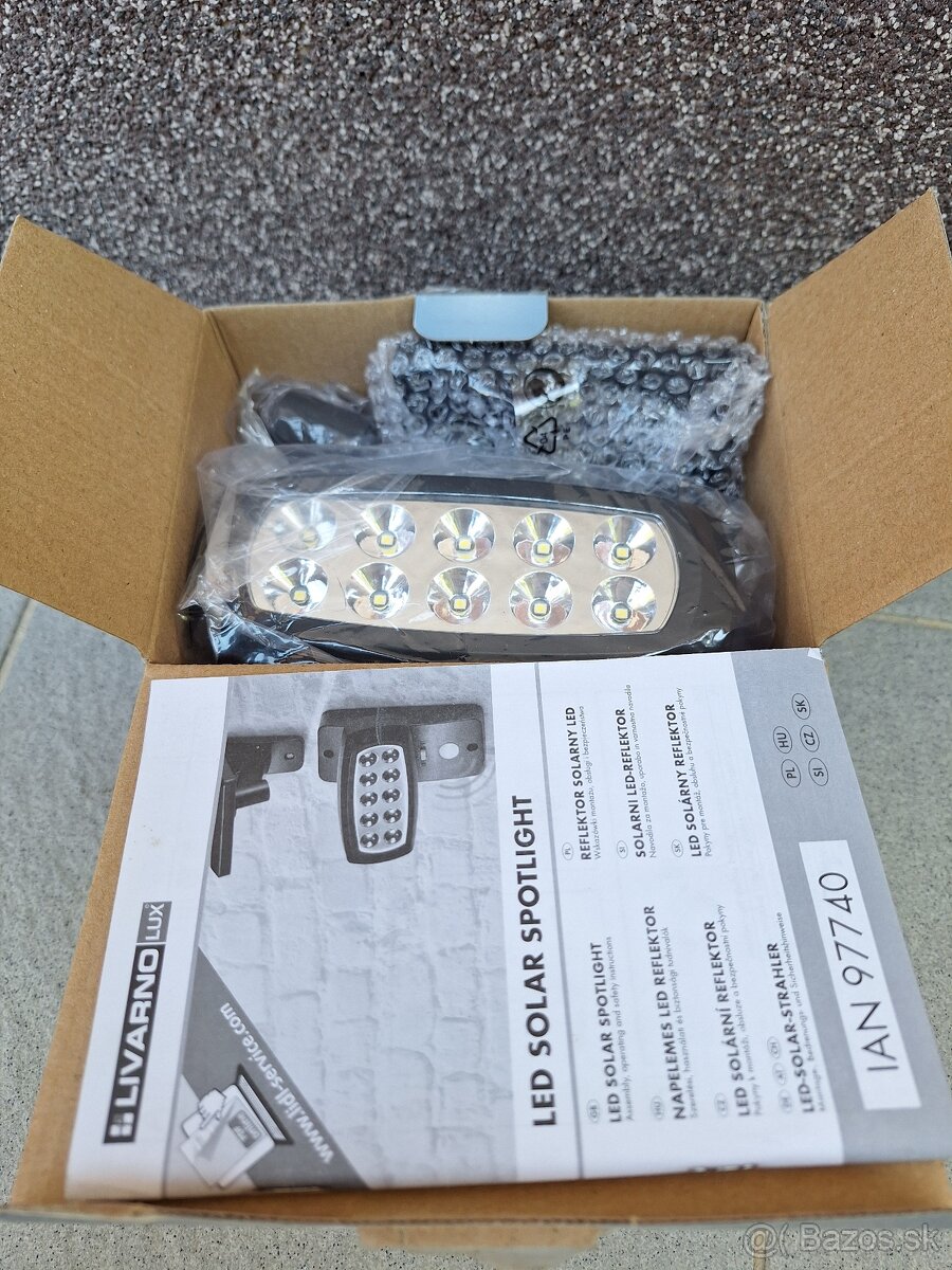 Led solárne svetlo - 2