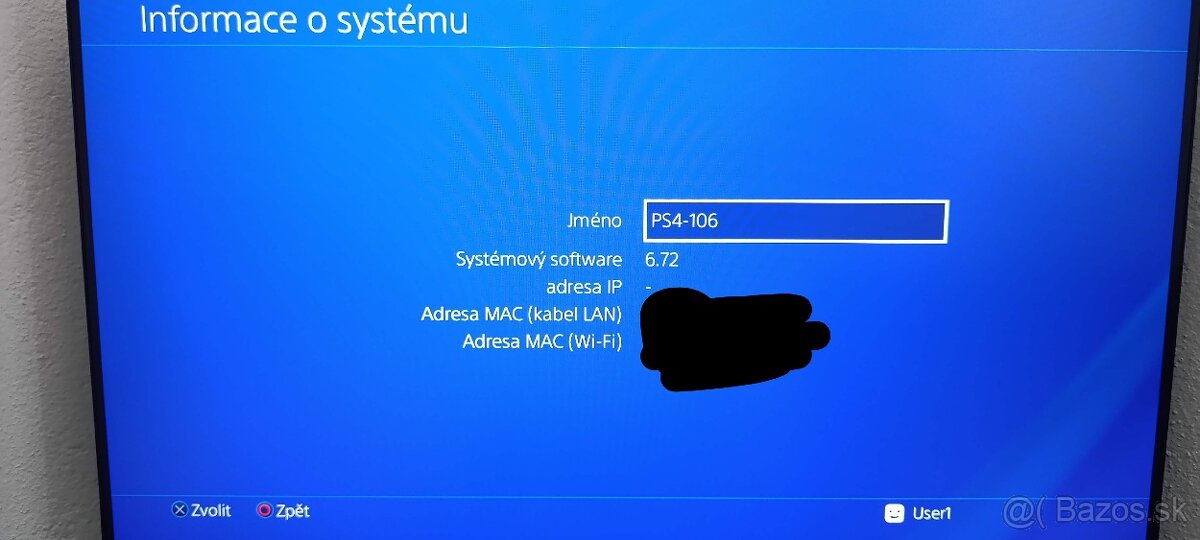 Playstation 4 slim 1TB Software. 6.72 - 2