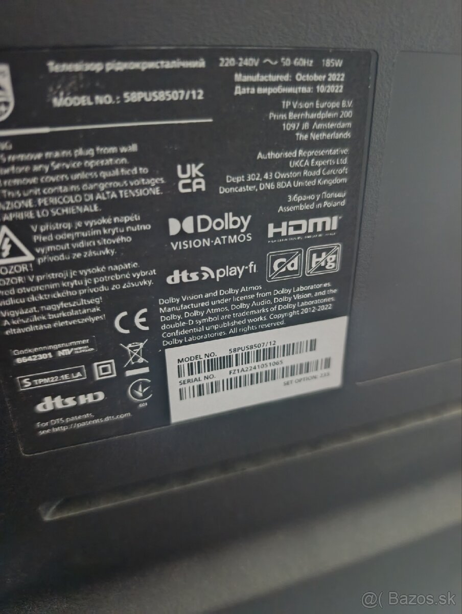 Televízor Philips 58 - 2