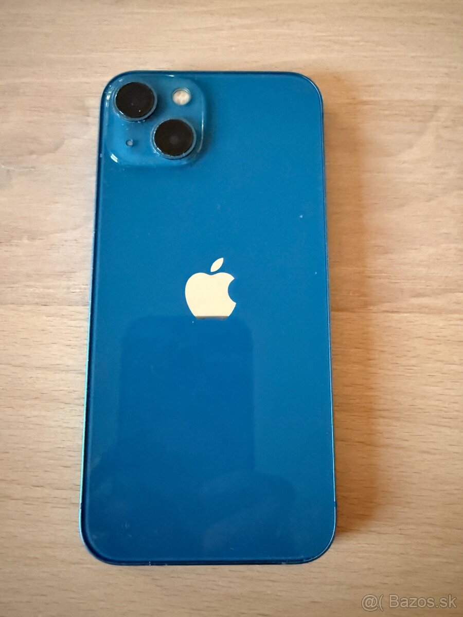 Predám iPhone 13 blue 128gb - 2