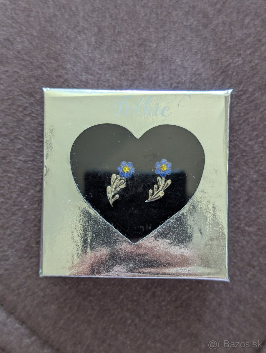 Náušnice Petra Toth - Nezabudky - 2