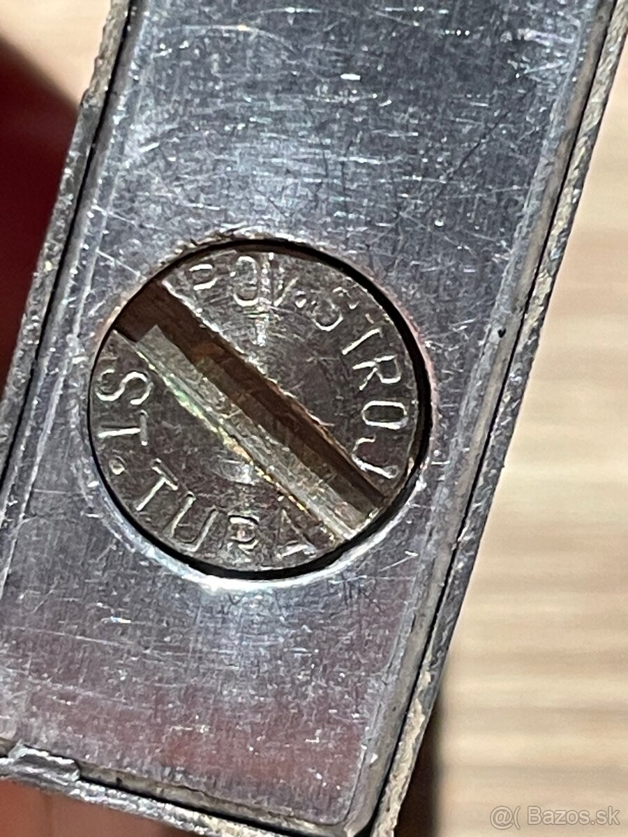 Strieborný benzínový zapaľovač - 2