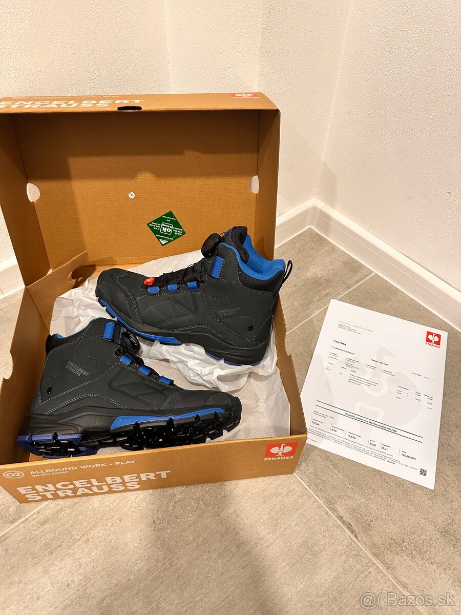 Strauss e.s. O2 pracovná obuv Tethys mid - 2