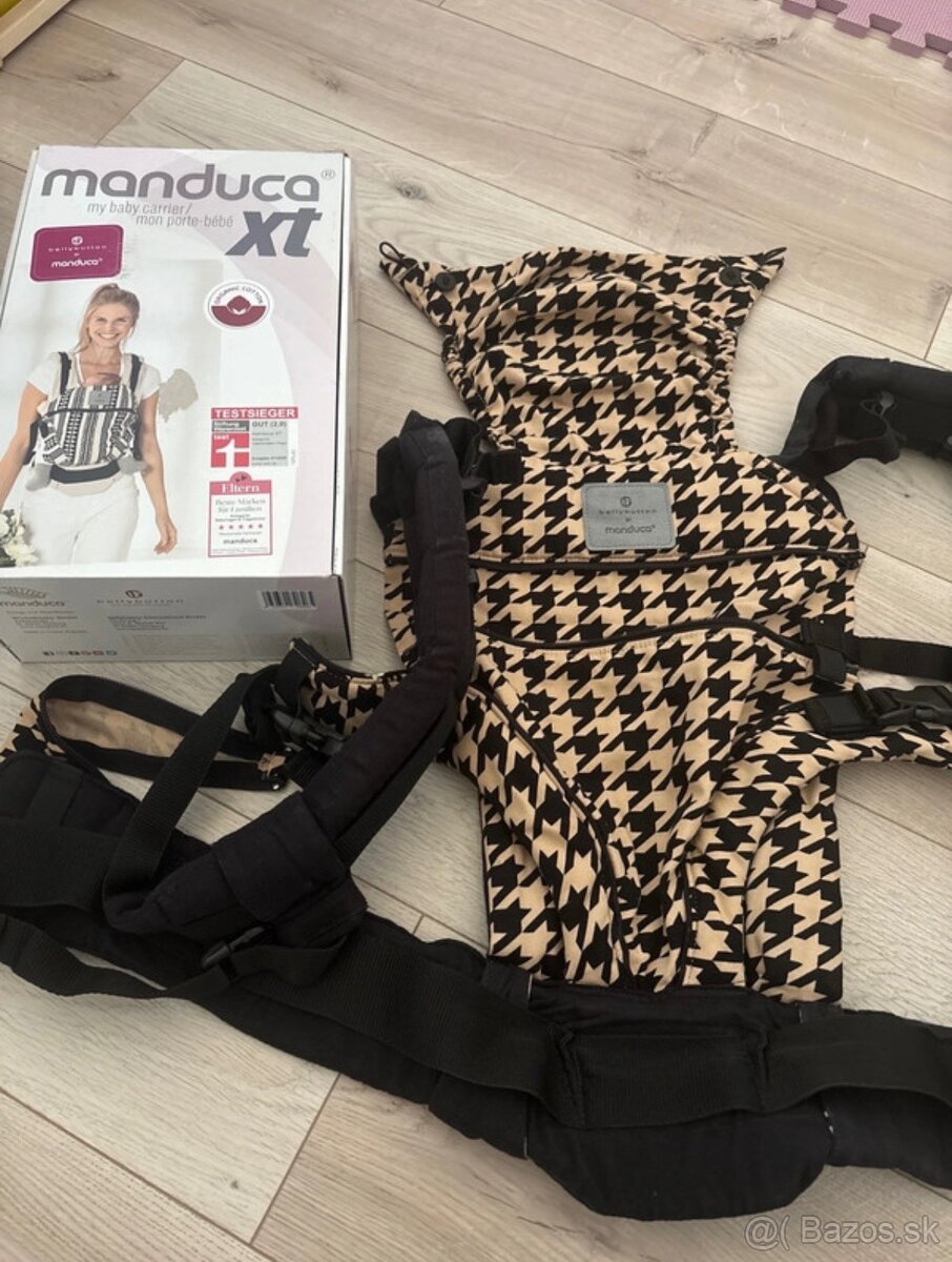 Nosič Manduca pepita-black - 2