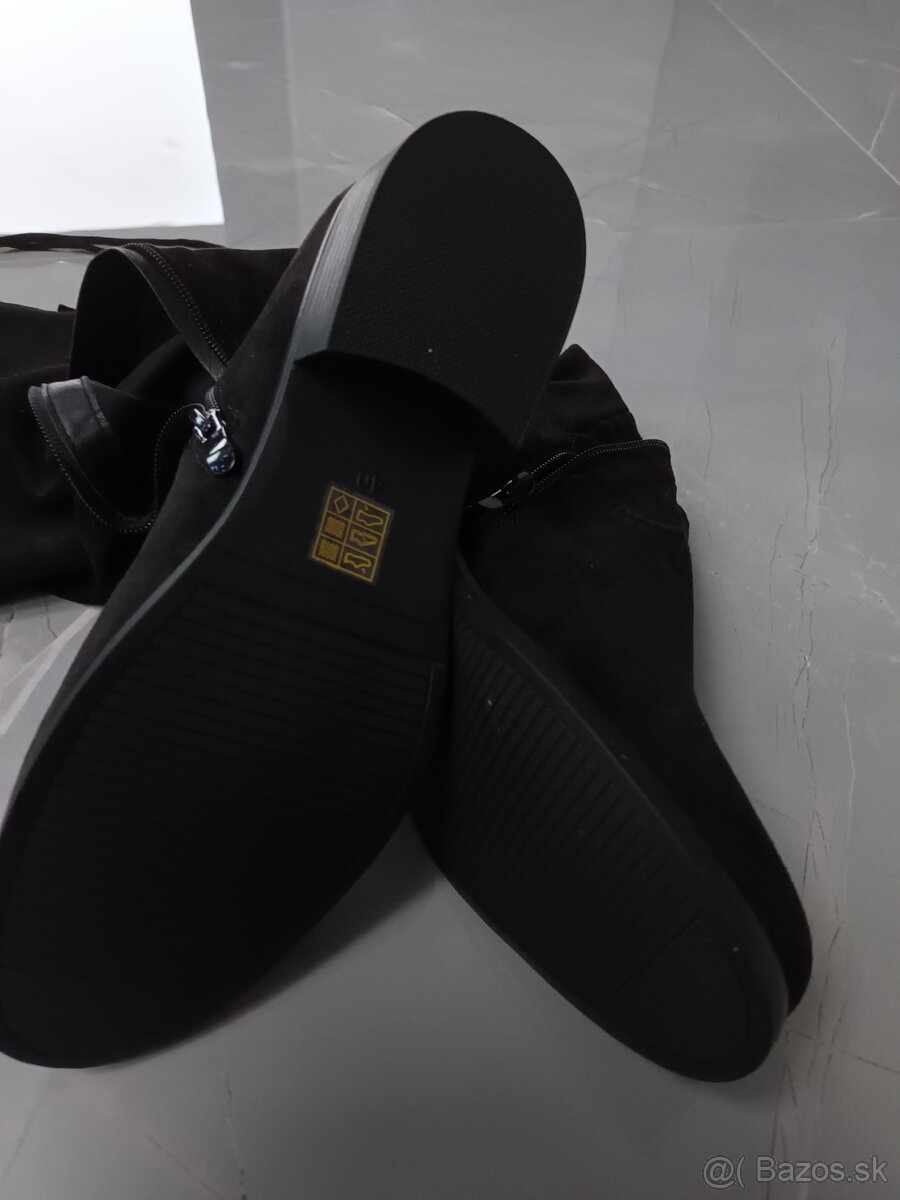 Nove damske zimne semisove cizmy vel 40 _ polovicna cena - 2