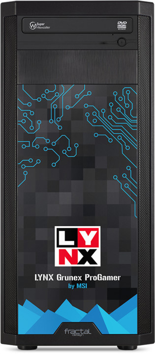 LYNX ProGamer i7-6G,16GB RAM,256GB SSD,2TB HDD,GTX750Ti 2GB - 2