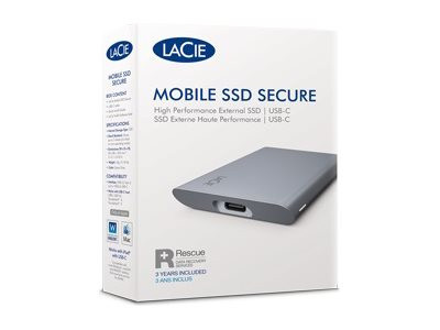 nový externí SSD disk LaCie Mobile Secure 500GB - 2