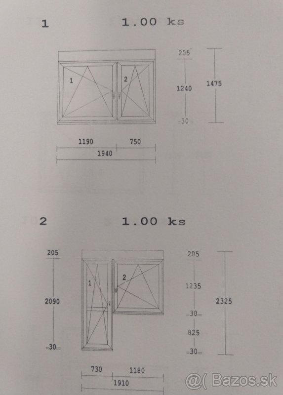 Nové balkónové dvere s oknom a roletou - 2