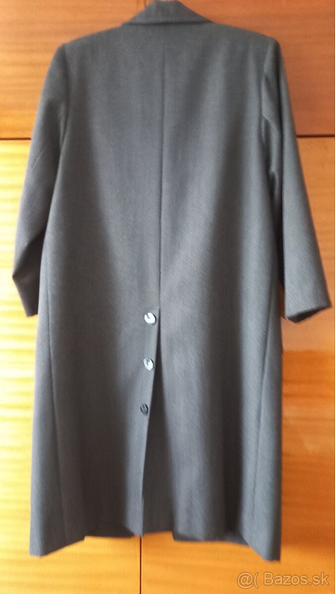 Dámsky šedý kabát - 2