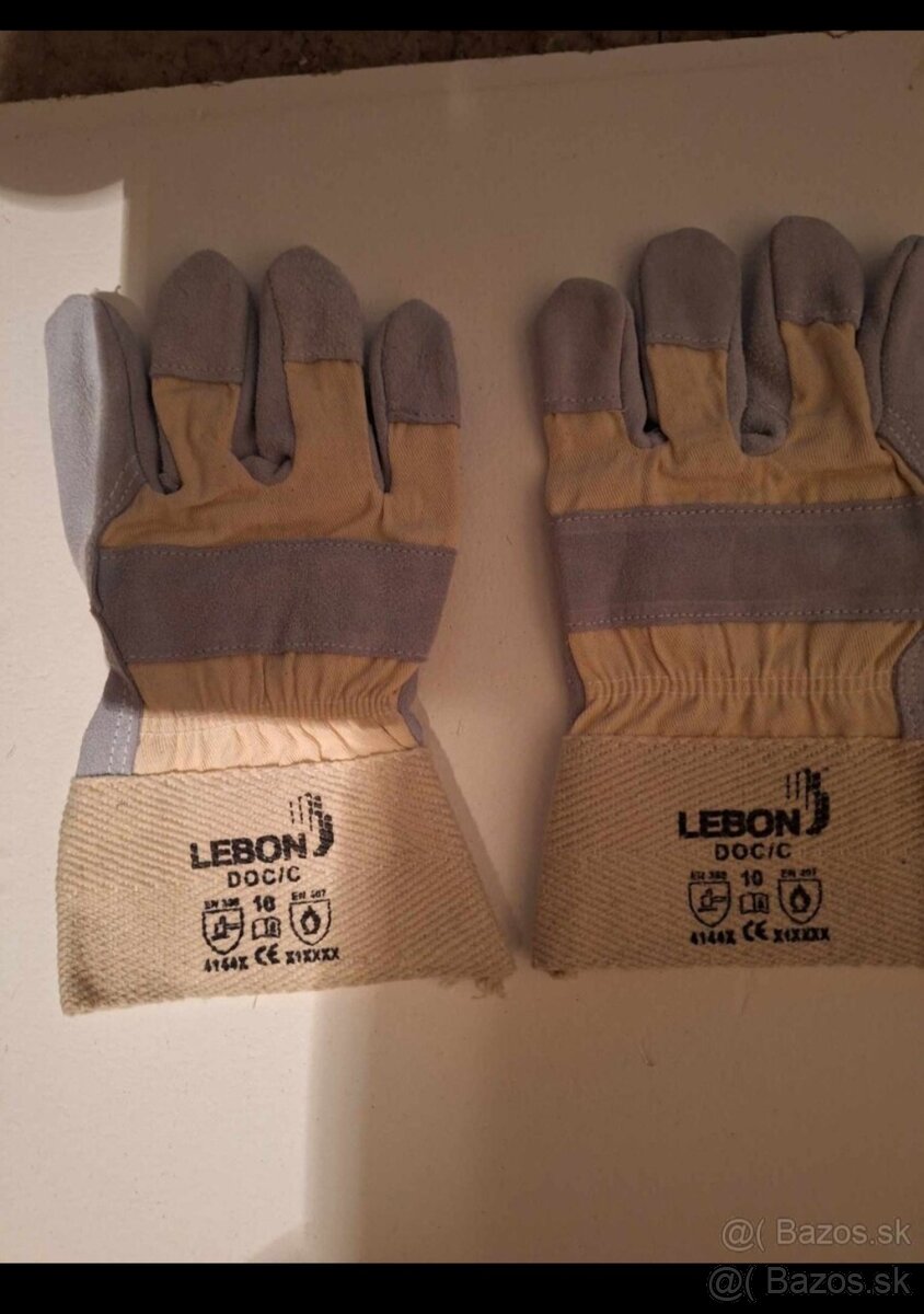 Ochranné rukavice rôzne druhy - 2