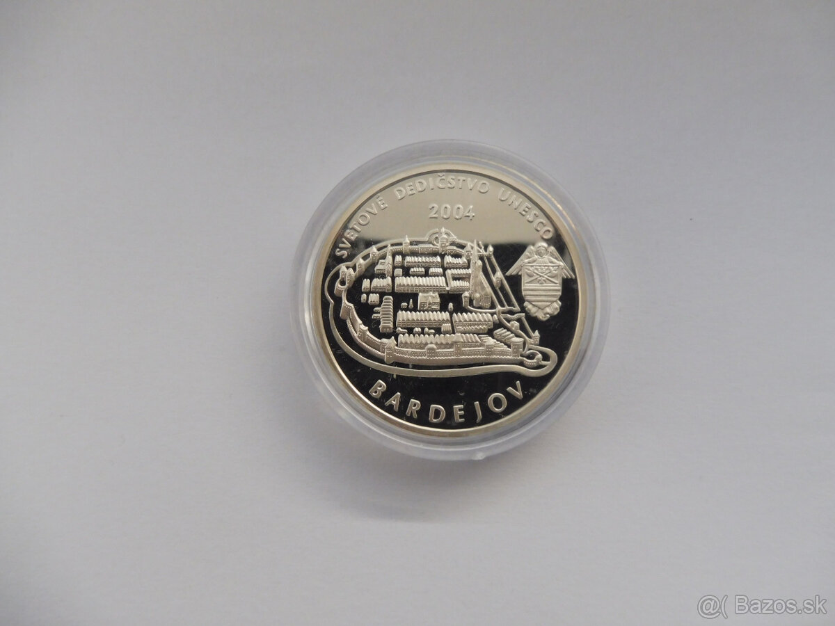 200Sk/2004 Unesco-Bardejov, proof - 2