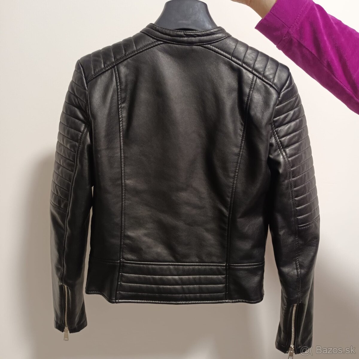 Dievčenská koženková bunda - 2