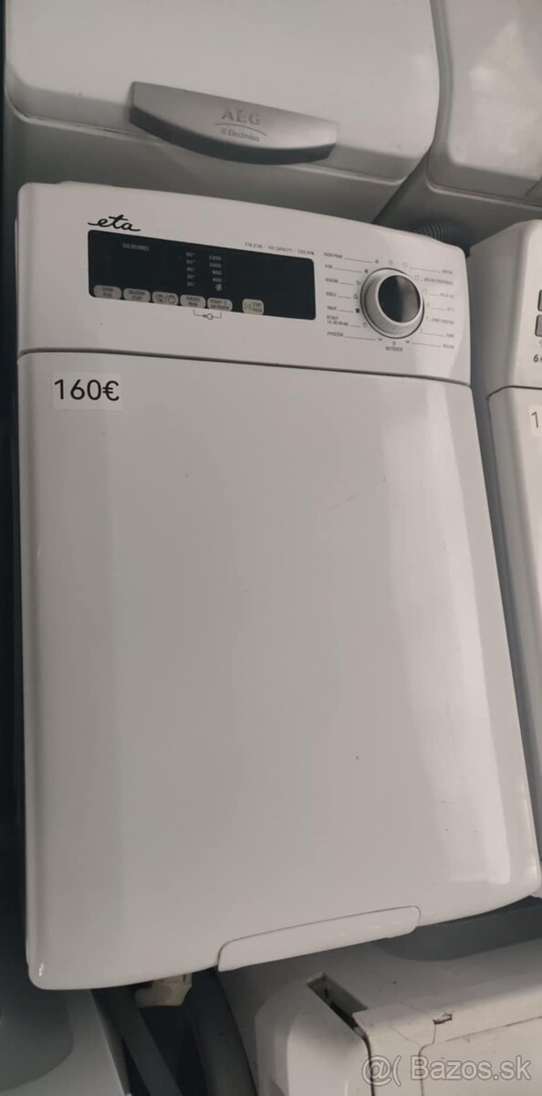 Práčky z vrchu plnené - 2