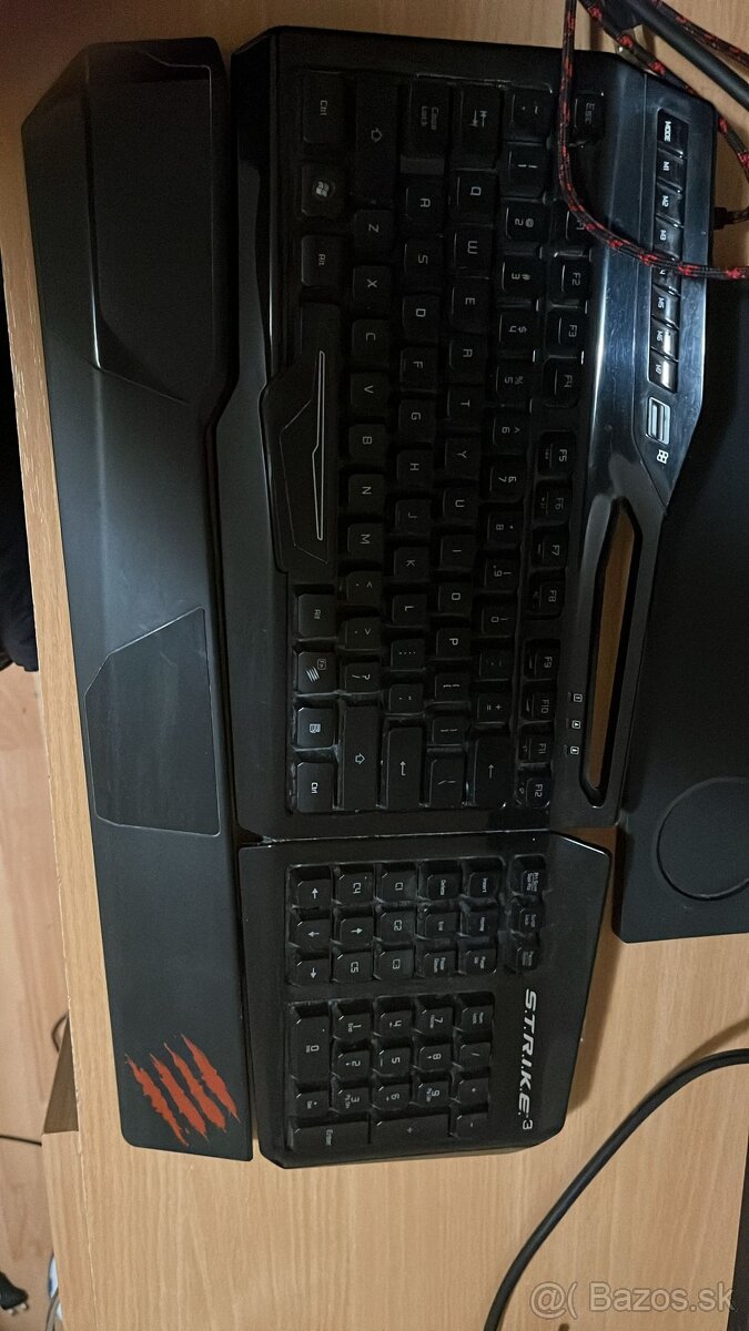 Mad Catz Strike 3 HERNÁ KLÁVESNICA - 2