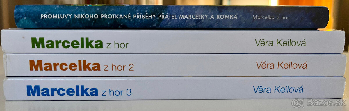 4x knihy Marcelka z hor - 2