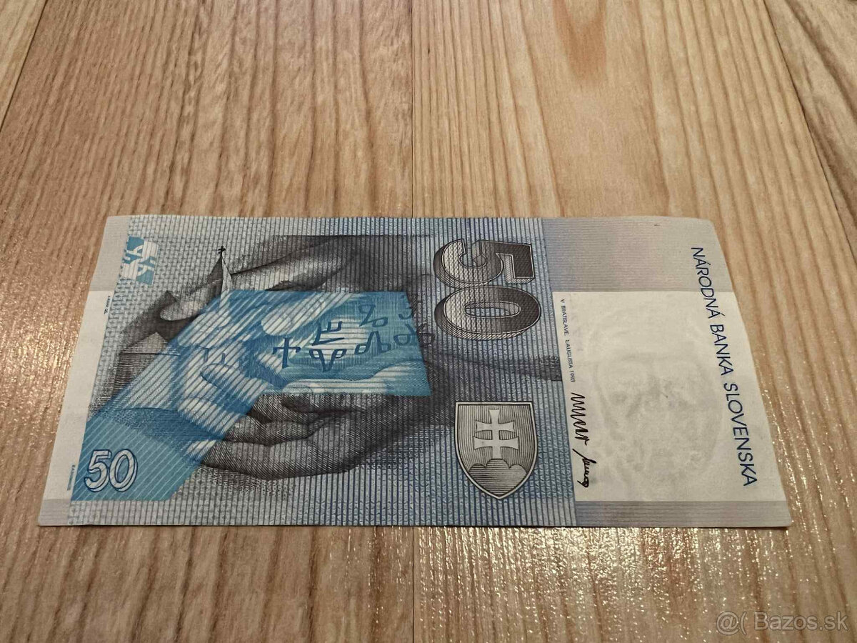 Slovenská bankovka 50 SK Bimilenium - 2