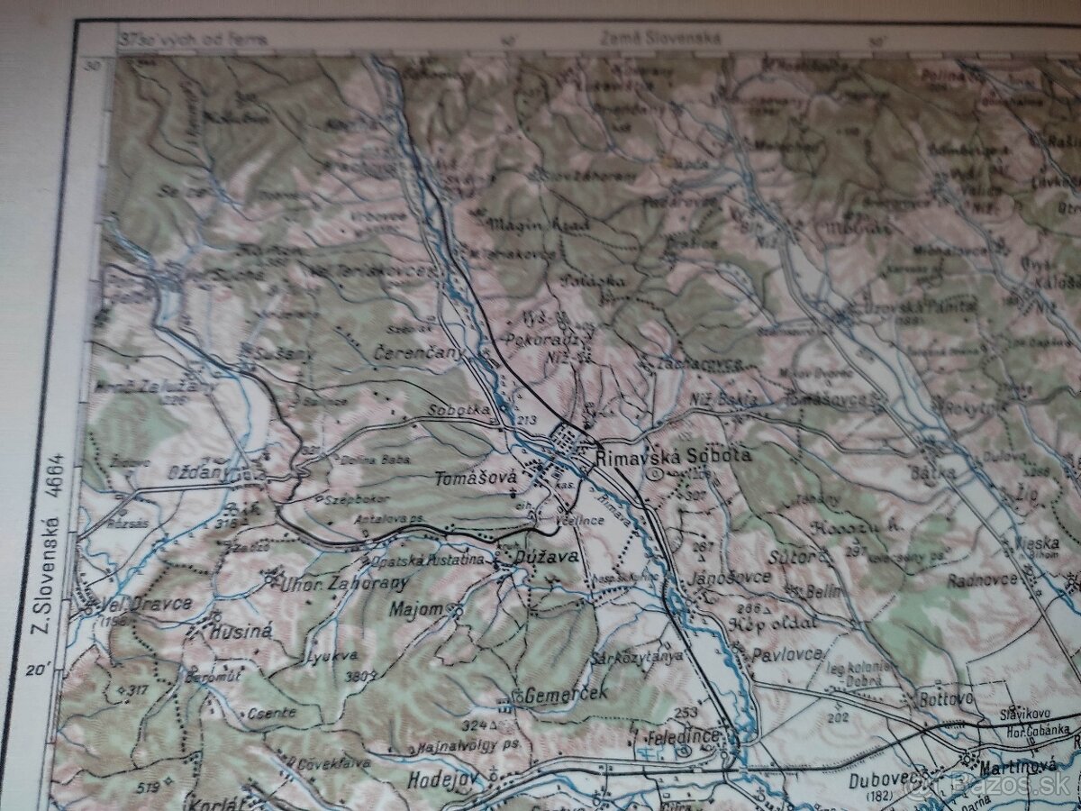 Stara mapa originál z I. ČSR - Rimavska Sobota - 2