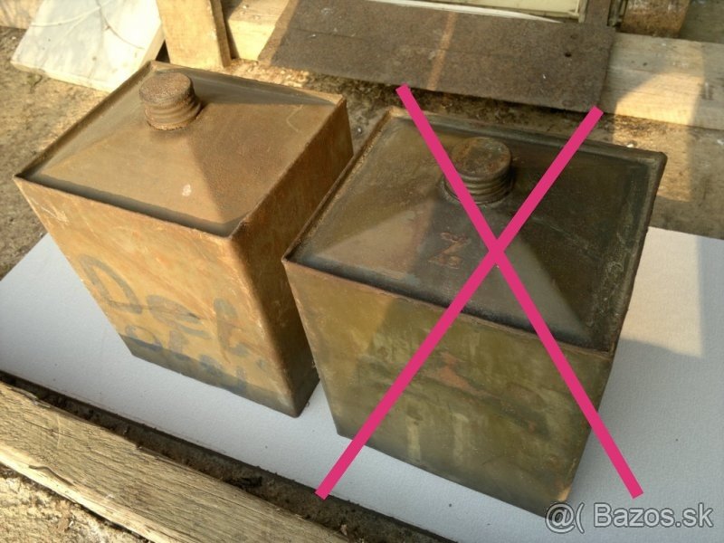 Vojenské plechové bedničky,krabice 3. - 2