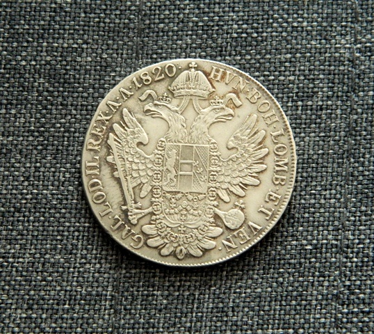 Predám 1 toliar 1820 A Franciscus I. - 2