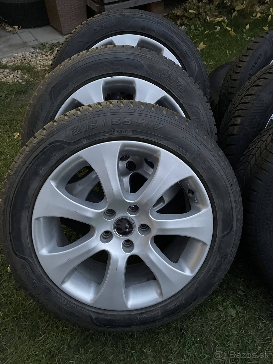 Alu disky 5x112 Skoda VW AUDI SEAT zimné - 2