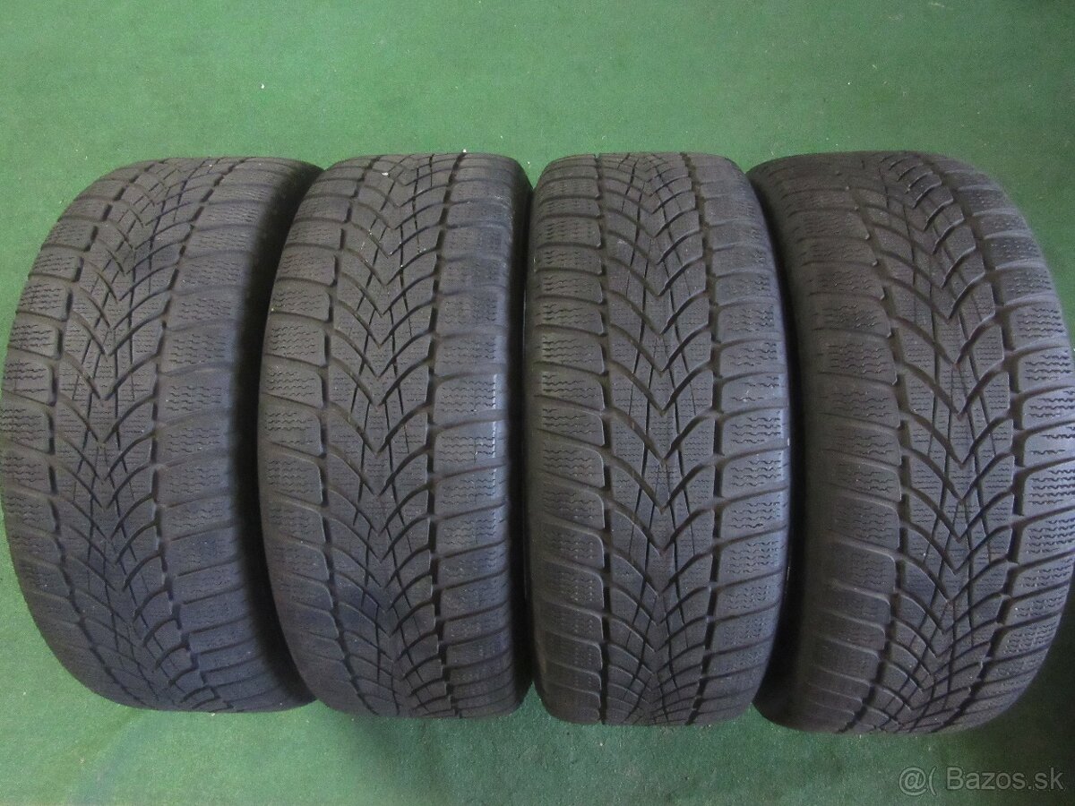 R17 zimná sada MERCEDES C rozteč 5x112 225/50r17 DUNLOP - 2