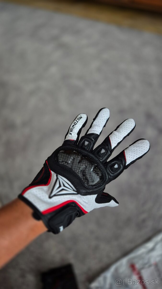 Letne rukavice MotoWolf - 2