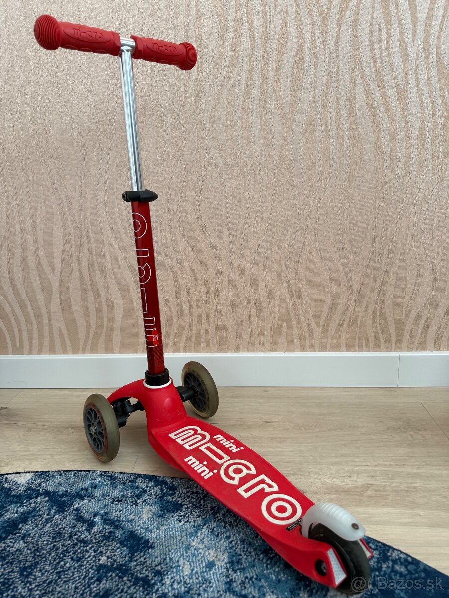 detská kolobežka Micro Mini Deluxe – červená - 2