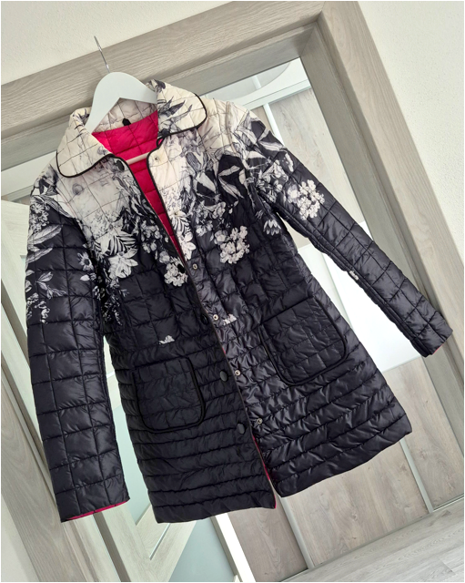 OBOJSTRANNÁ bunda v.38 - 2