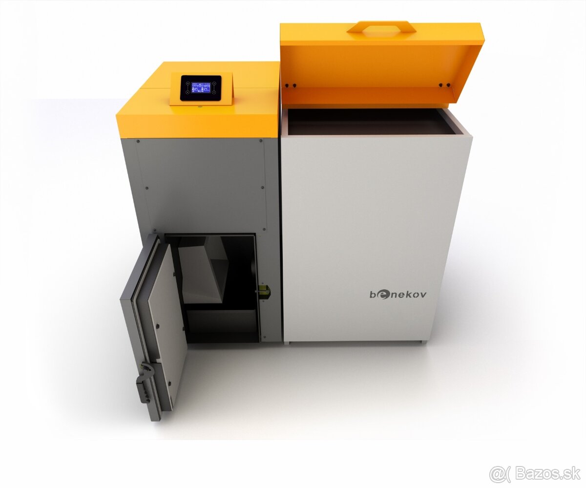 Peletový kotol 25 kw - 2