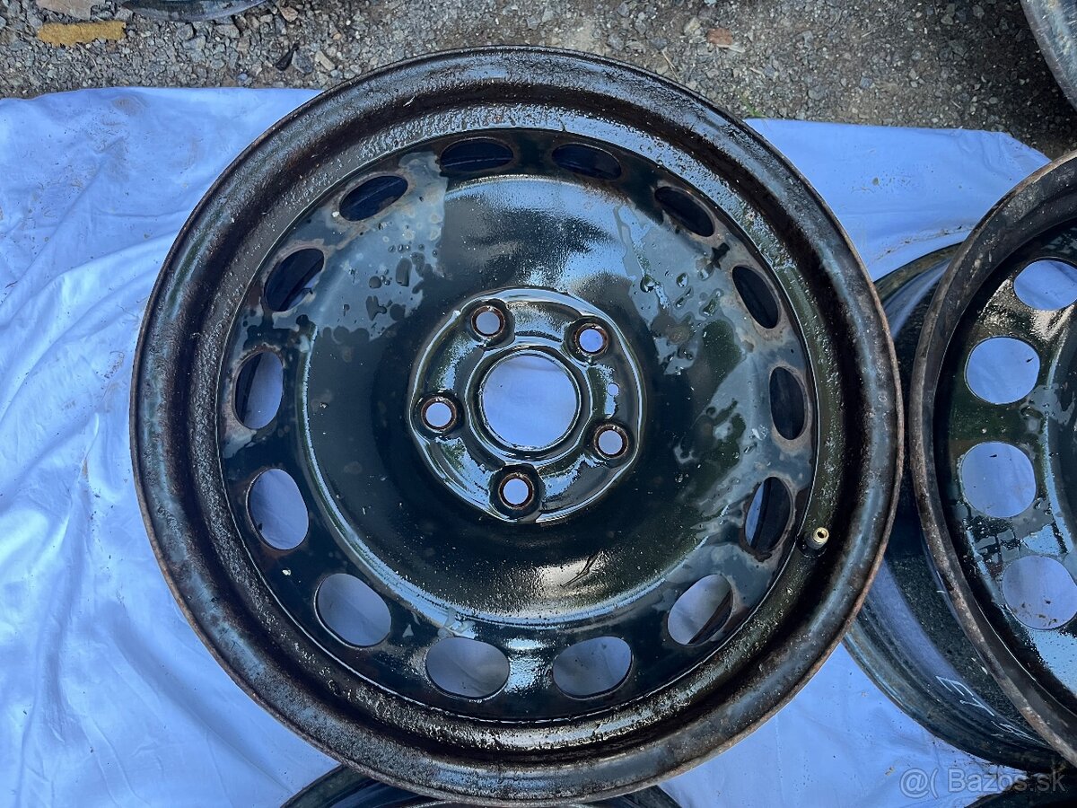 6.5J ET50 R16 plechové disky 5x112 - 2