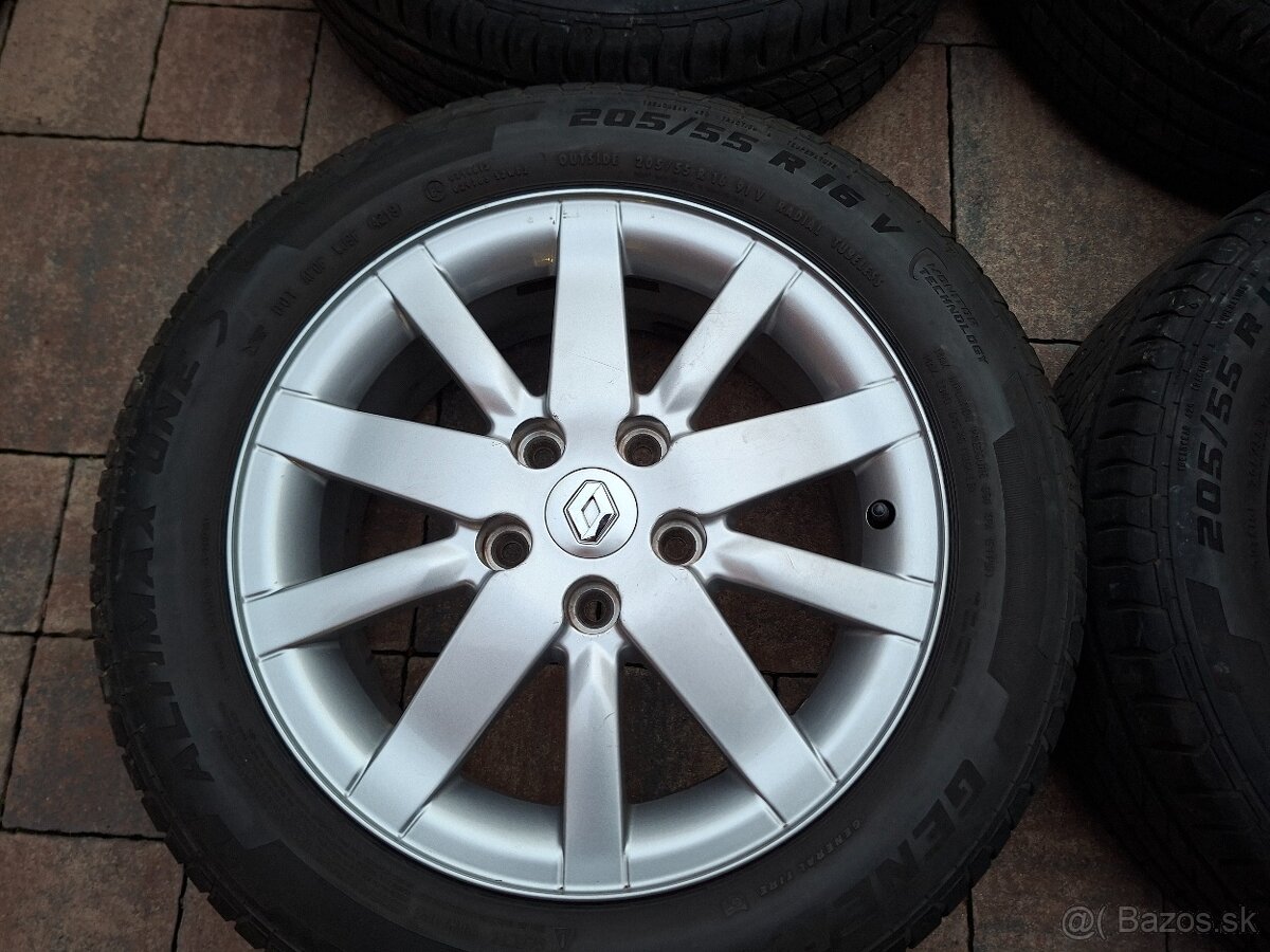 hlinikové disky Renault Fluence-61/2Jx16-ET-47--5x114,3 - 2