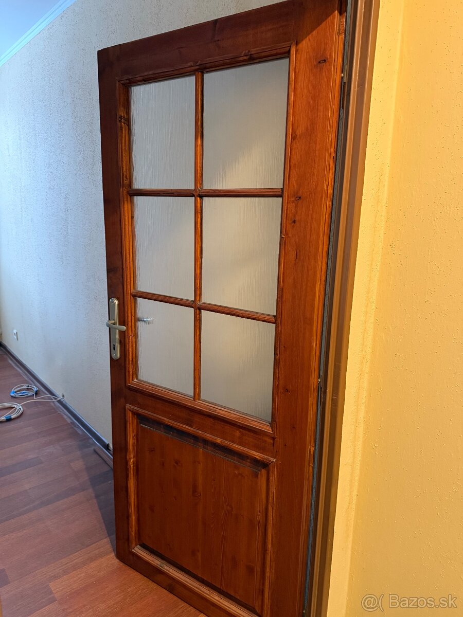 Masívne dvere červený smrek - 2