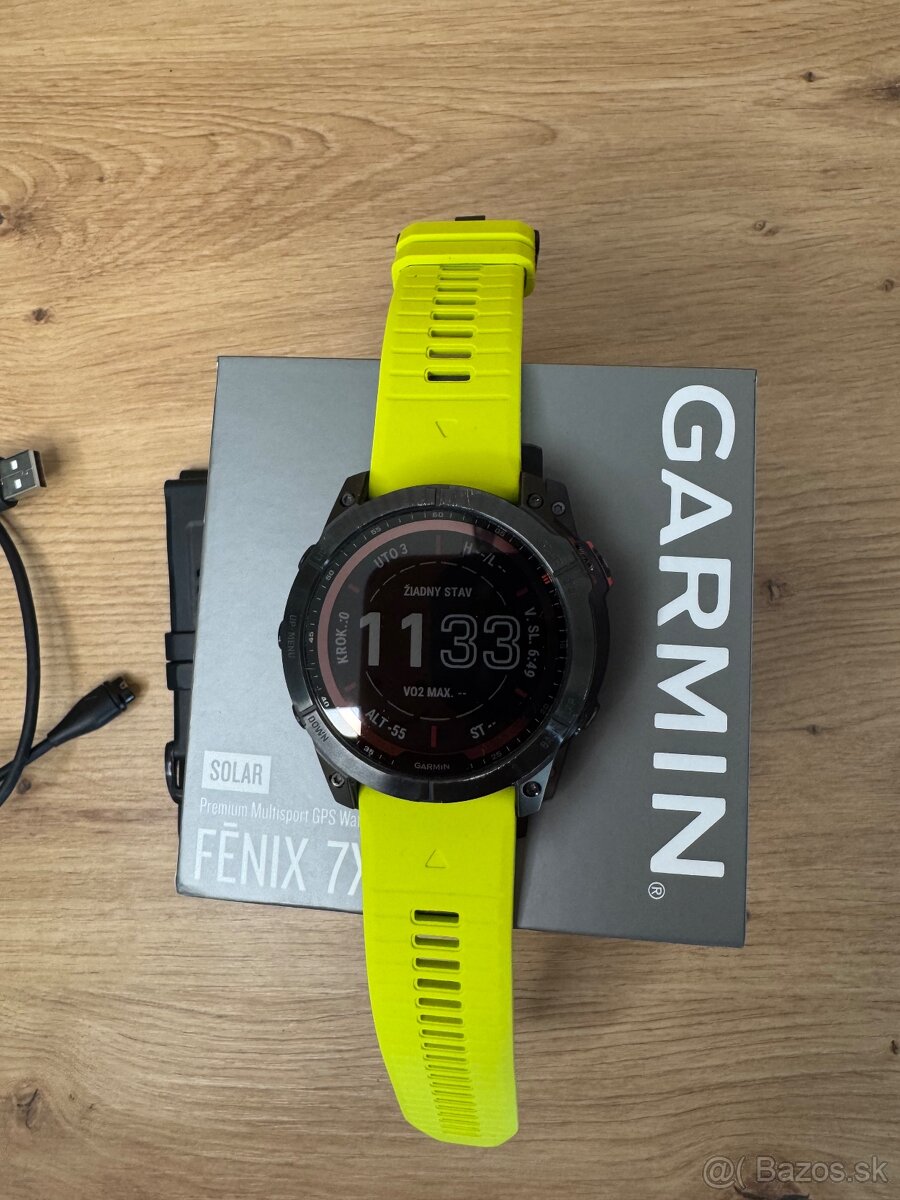 Garmin fénix 7x solar - 2