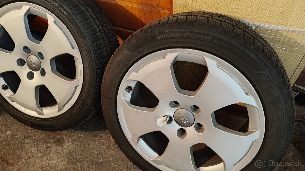 Original Audi disky R17 - 2