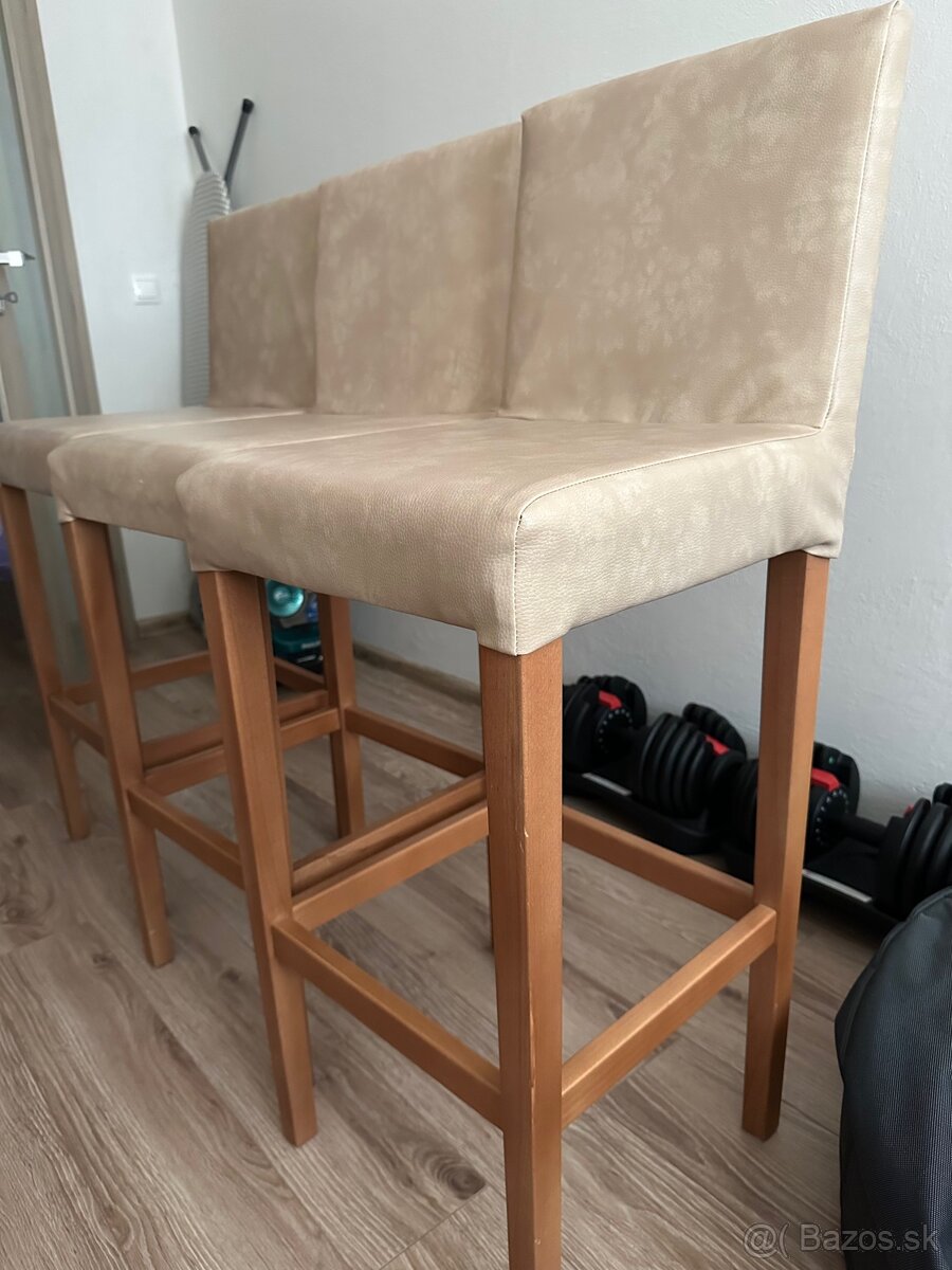 Hnedé barové stoličky - 2