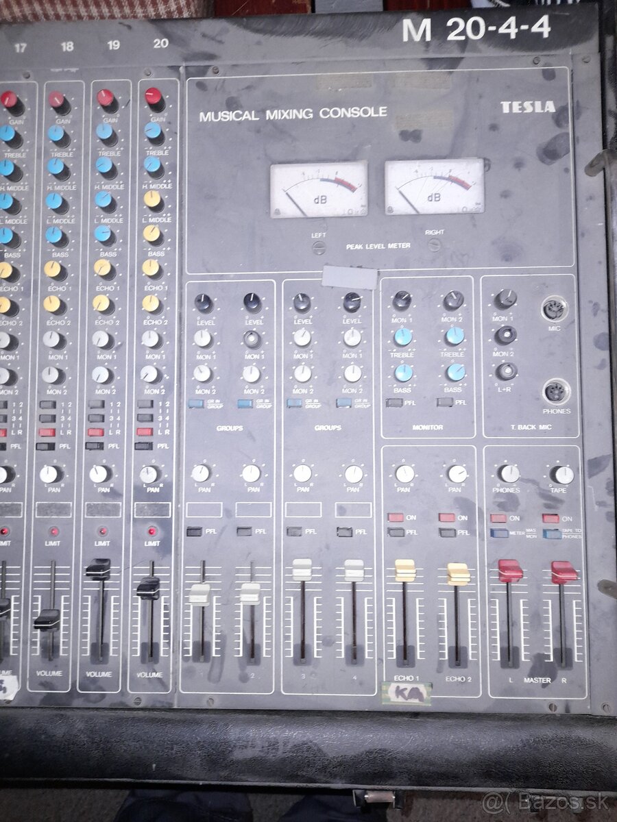 MIX pult TESLA M 20-4-4 - 2
