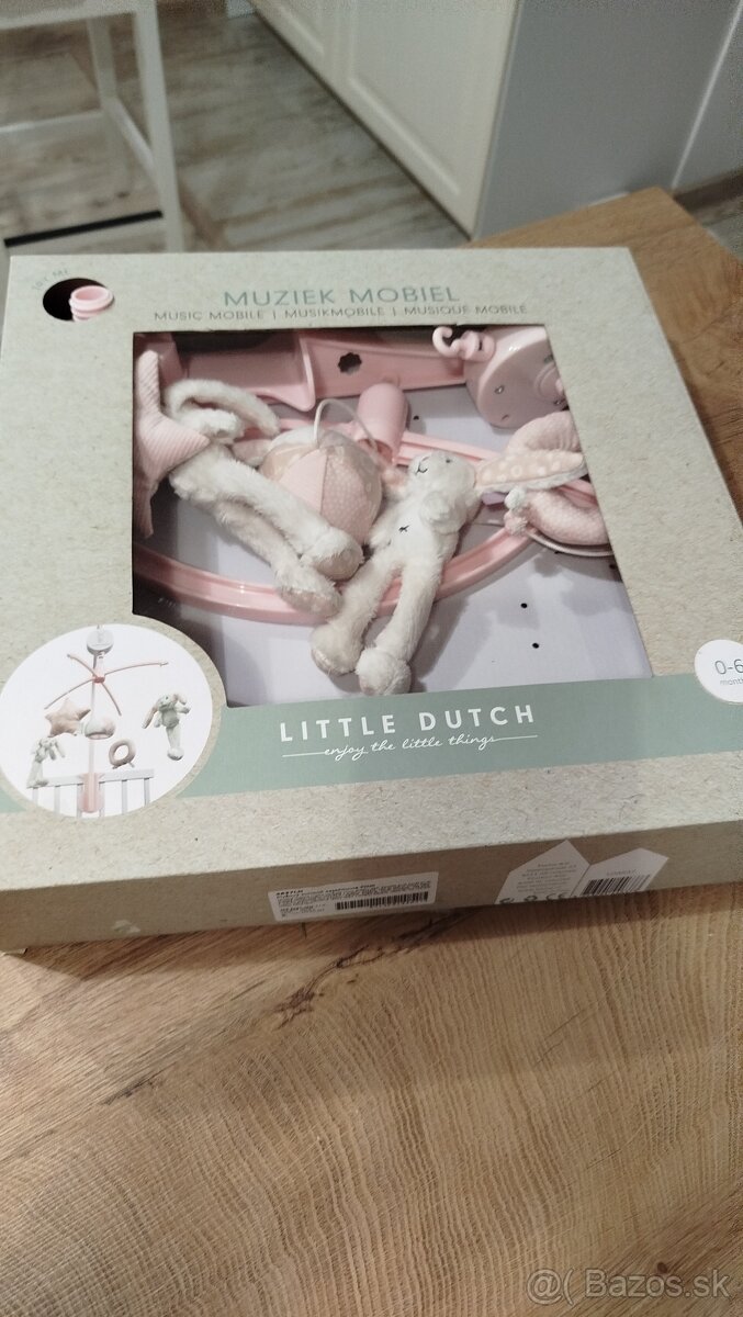 Kolotoč Little Dutch zajačikovia Pink - 2