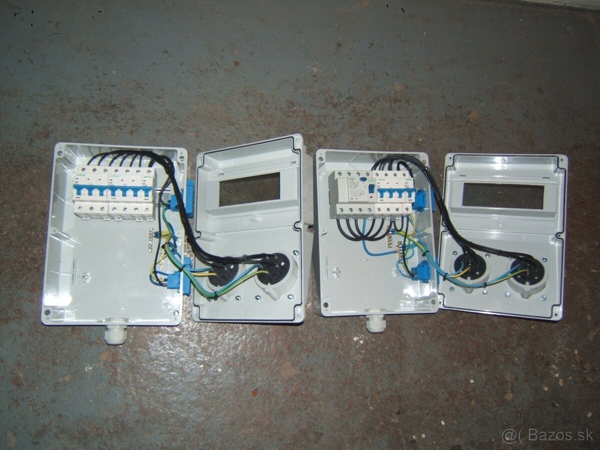 Predám nové zásuvkové rozvádzače. - 2