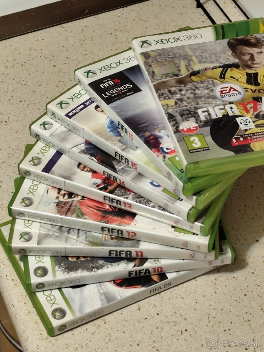 Zbierka hier FIFA na Xbox 360 - 2