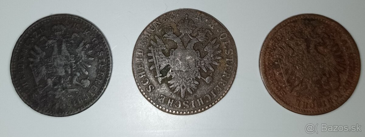staré mince Rakúsko-Uhorsko - 2