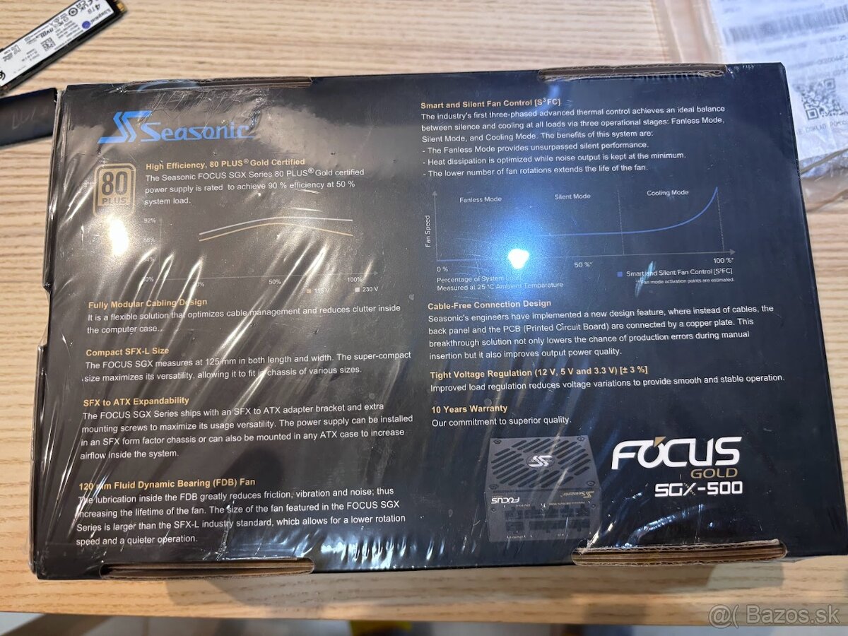 Zdroj Seasonic FOCUS-SGX-500 Gold - 2