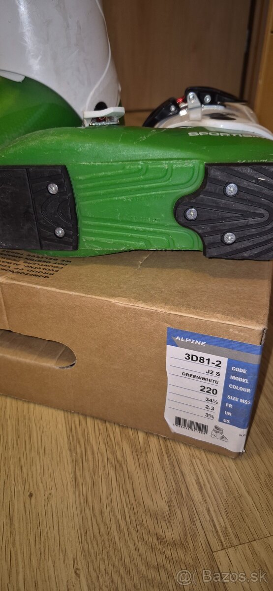 Lyžiarky Alpina 220cm / 34,5 - 2