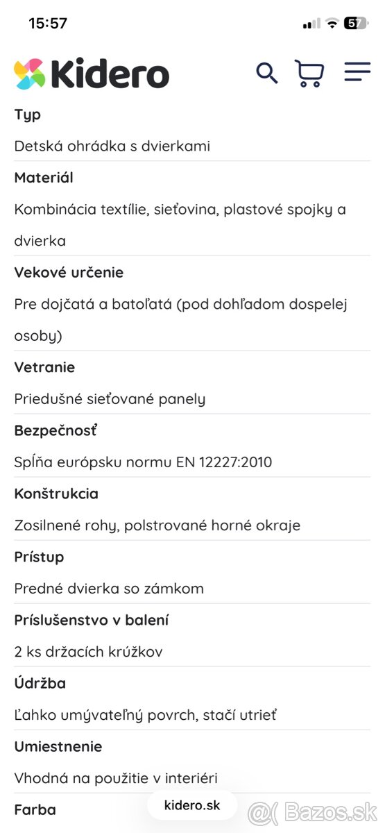 Detská ohrádka - 2