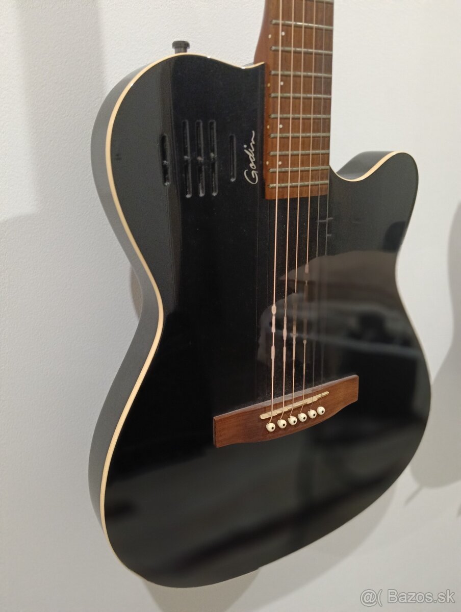 Elektroakusticka gitara Godin A6 black series - 2