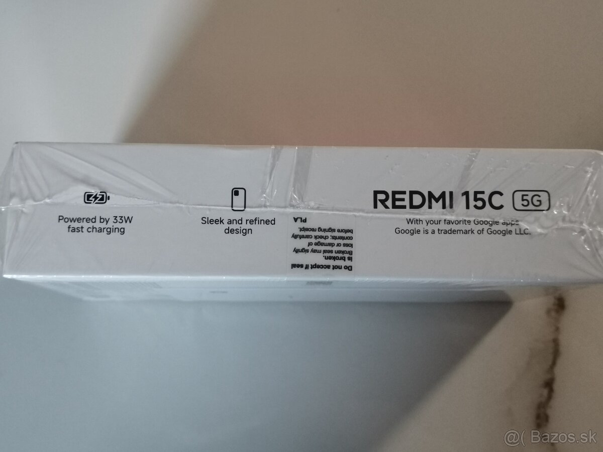 Predám Xiaomi redmi 15c 5g nový - 2