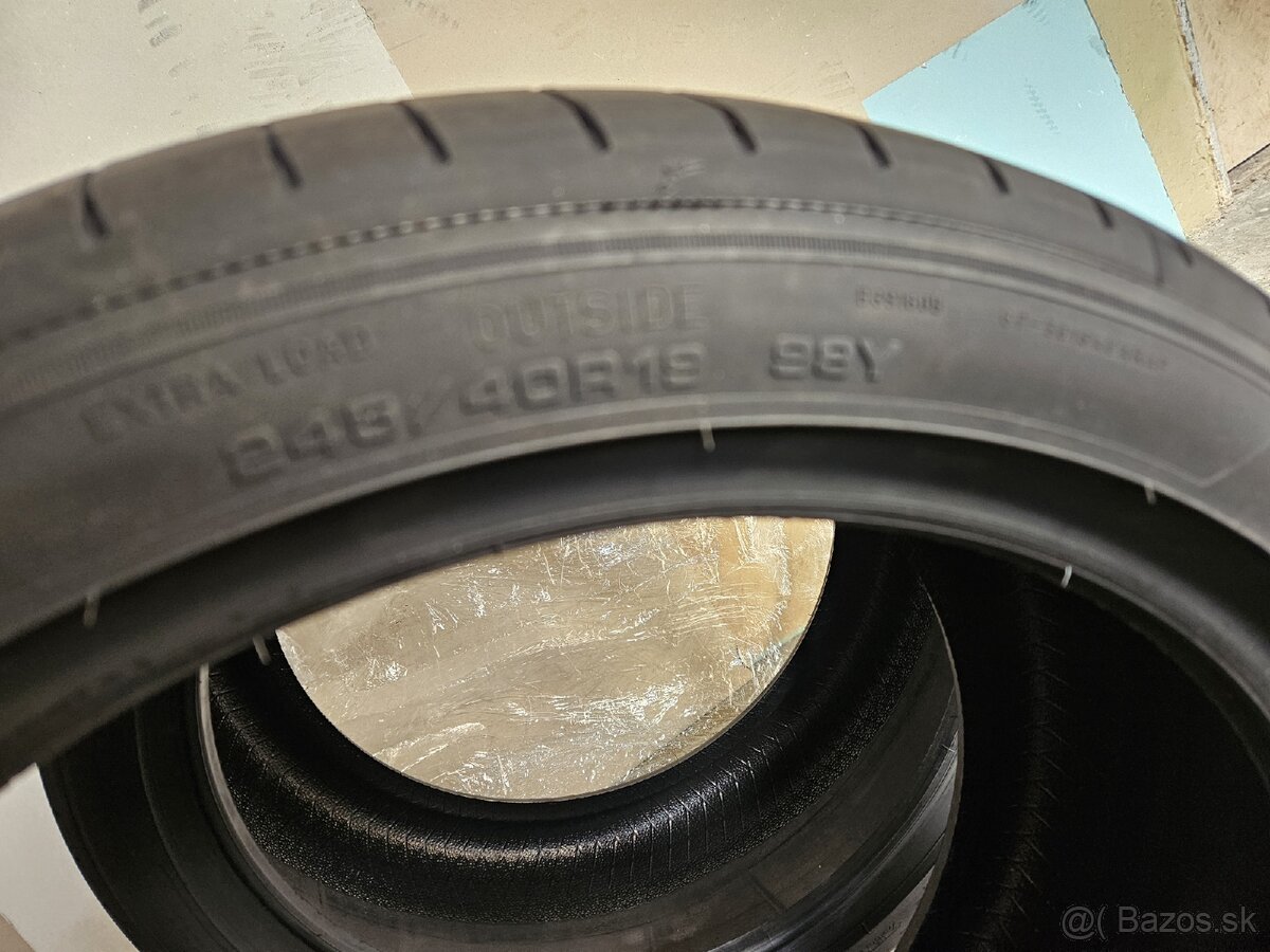 245 40 r19 Goodyear 2ks nové - 2