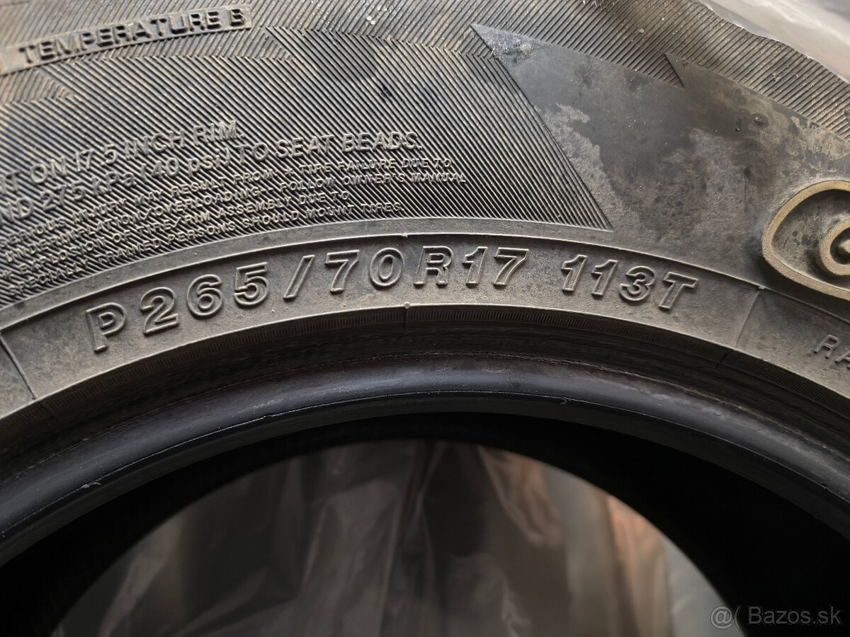 265/70R17 - 2